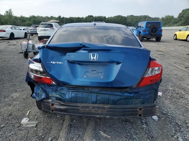 19XFB2F96CE056090 - 2012 HONDA CIVIC EXL BLUE photo 6
