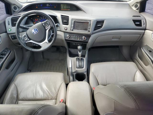 19XFB2F96CE056090 - 2012 HONDA CIVIC EXL BLUE photo 8