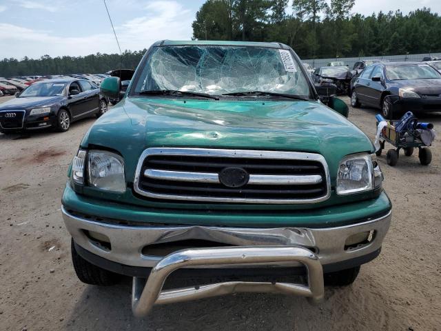 5TBRT38122S329434 - 2002 TOYOTA TUNDRA ACCESS CAB LIMITED GREEN photo 5