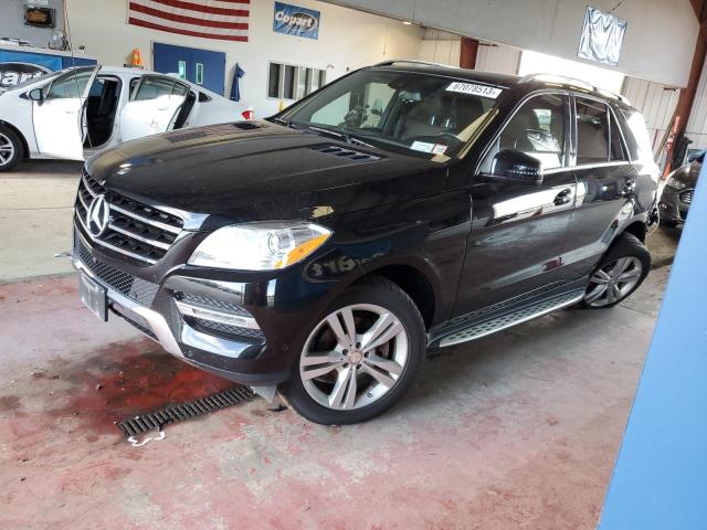 4JGDA5HB8FA504148 - 2015 MERCEDES-BENZ ML 350 4MATIC BLACK photo 1