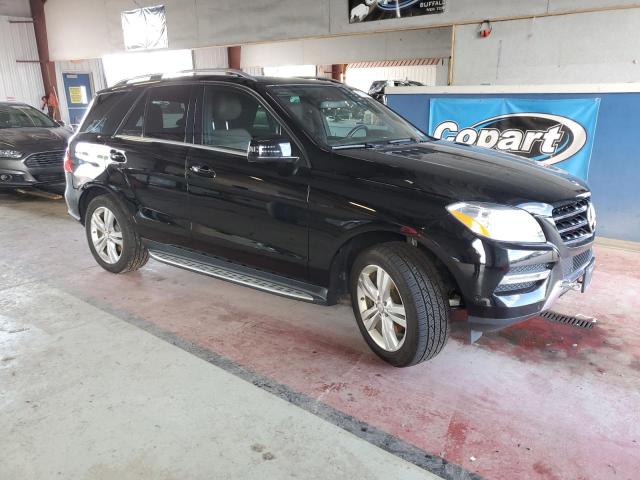 4JGDA5HB8FA504148 - 2015 MERCEDES-BENZ ML 350 4MATIC BLACK photo 4