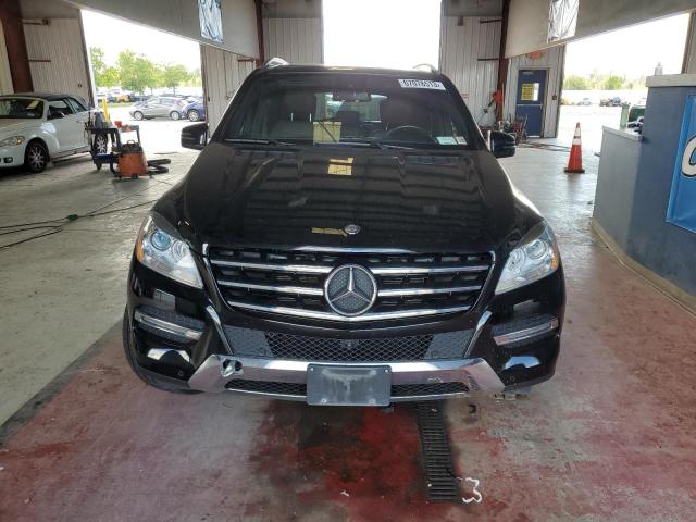 4JGDA5HB8FA504148 - 2015 MERCEDES-BENZ ML 350 4MATIC BLACK photo 5