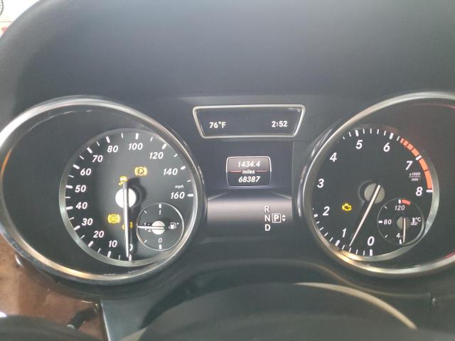 4JGDA5HB8FA504148 - 2015 MERCEDES-BENZ ML 350 4MATIC BLACK photo 9