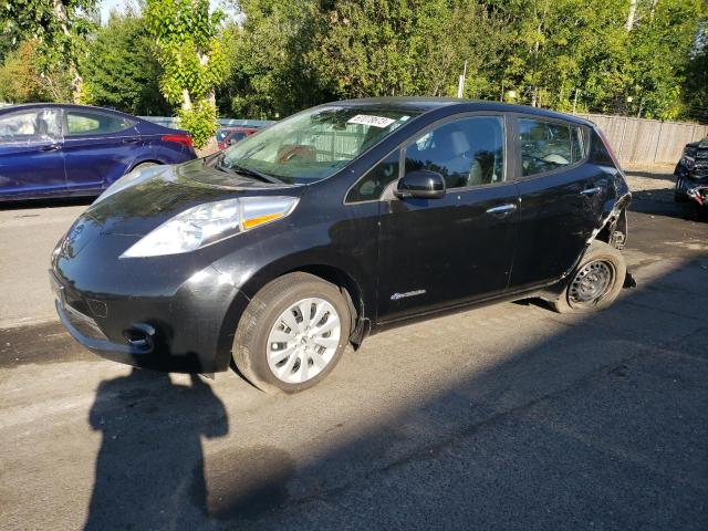 1N4AZ0CP8EC332878 - 2014 NISSAN LEAF S BLACK photo 1