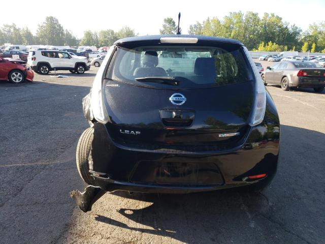 1N4AZ0CP8EC332878 - 2014 NISSAN LEAF S BLACK photo 6