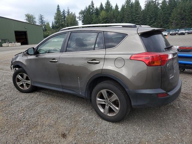 JTMRFREV9FD153685 - 2015 TOYOTA RAV4 XLE TAN photo 2