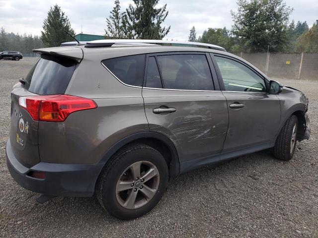 JTMRFREV9FD153685 - 2015 TOYOTA RAV4 XLE TAN photo 3