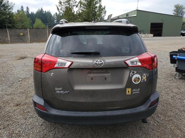 JTMRFREV9FD153685 - 2015 TOYOTA RAV4 XLE TAN photo 6