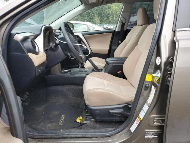 JTMRFREV9FD153685 - 2015 TOYOTA RAV4 XLE TAN photo 7