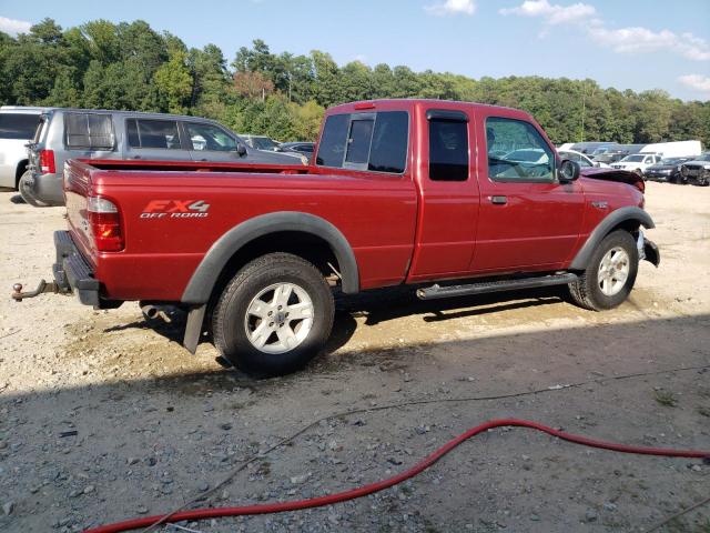 1FTZR45E24TA09621 - 2004 FORD RANGER SUPER CAB MAROON photo 3