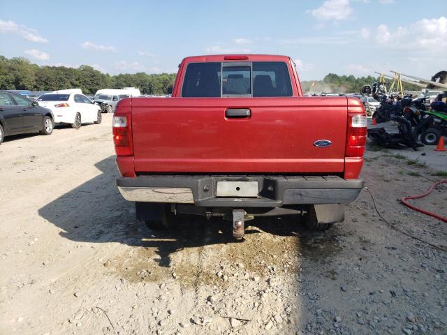 1FTZR45E24TA09621 - 2004 FORD RANGER SUPER CAB MAROON photo 6