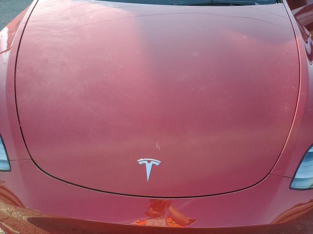 7SAYGDEE4PA182209 - 2023 TESLA MODEL Y RED photo 11