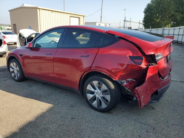 7SAYGDEE4PA182209 - 2023 TESLA MODEL Y RED photo 2