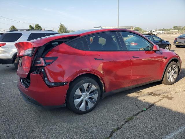 7SAYGDEE4PA182209 - 2023 TESLA MODEL Y RED photo 3