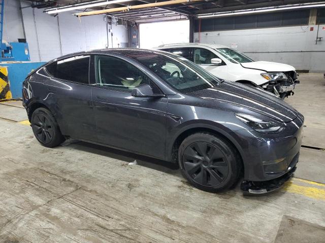 7SAYGDEE6SF287104 - 2025 TESLA MODEL Y CHARCOAL photo 4