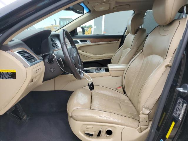 KMHGN4JE3FU064743 - 2015 HYUNDAI GENESIS 3.8L შავი ფოტო 7