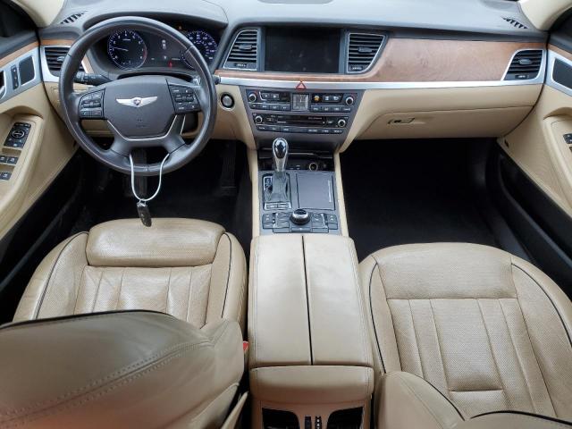 KMHGN4JE3FU064743 - 2015 HYUNDAI GENESIS 3.8L შავი ფოტო 8