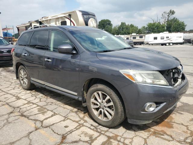 5N1AR2MM5EC720768 - 2014 NISSAN PATHFINDER S 蓝色 照片 4