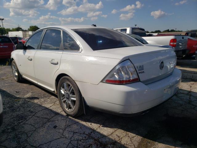 1MEHM42W08G620378 - 2008 MERCURY SABLE PREMIER WHITE photo 2