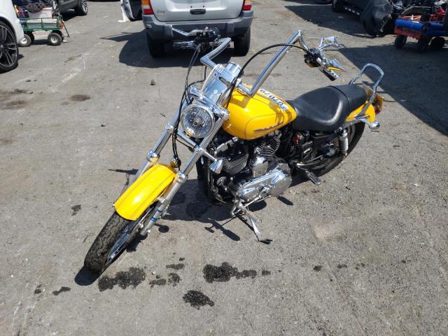 1HD1CT3197K408530 - 2007 HARLEY-DAVIDSON XL1200 C YELLOW photo 2