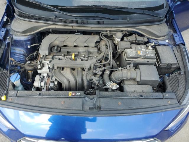 3KPC24A67NE171036 - 2022 HYUNDAI ACCENT SE Azul foto 11