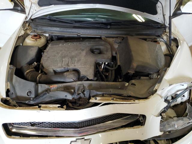 1G1ZC5EU1CF167078 - 2012 CHEVROLET MALIBU 1LT WHITE photo 11