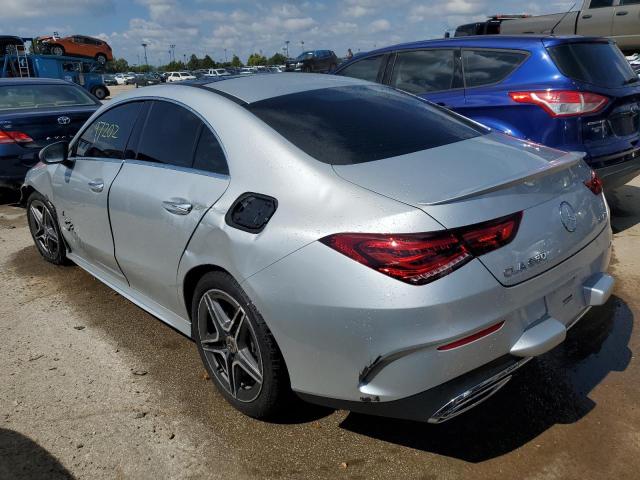 W1K5J4HB4PN334731 - 2023 MERCEDES-BENZ CLA 250 4MATIC SILVER photo 2