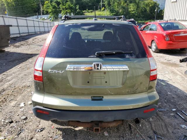 5J6RE48708L025955 - 2008 HONDA CR-V EXL GREEN photo 6