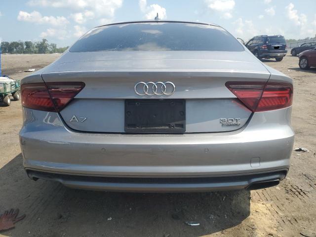 WAU2GAFC3GN000676 - 2016 AUDI A7 PRESTIGE ვერცხლისფერი ფოტო 6