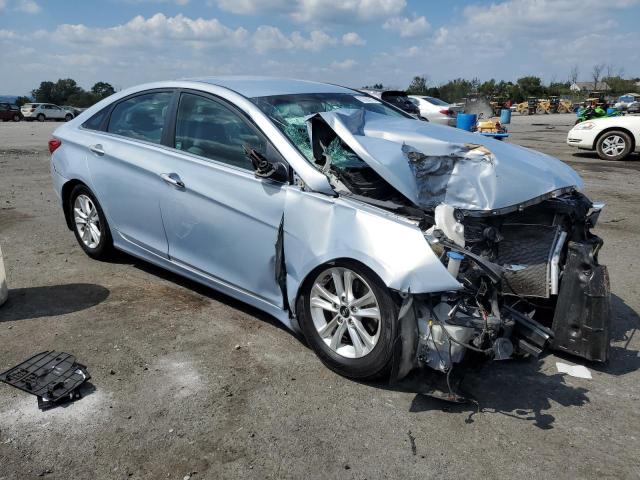 5NPEB4AC7DH751752 - 2013 HYUNDAI SONATA GLS BLUE photo 4