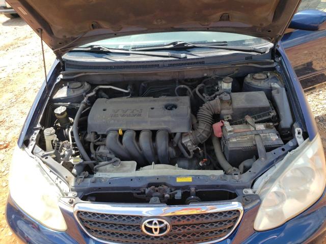 1NXBR32E38Z992742 - 2008 TOYOTA COROLLA CE BLUE photo 11
