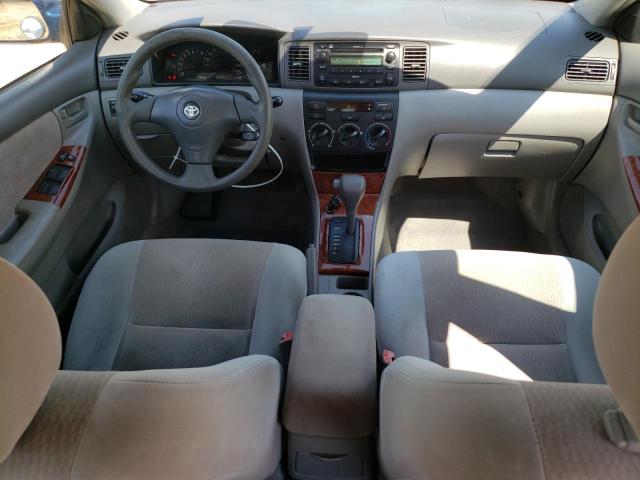 1NXBR32E38Z992742 - 2008 TOYOTA COROLLA CE BLUE photo 8