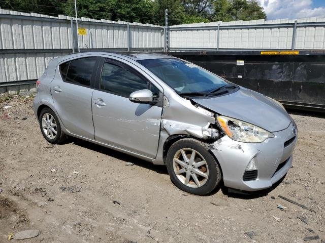 JTDKDTB33C1007500 - 2012 TOYOTA PRIUS C SILVER photo 4