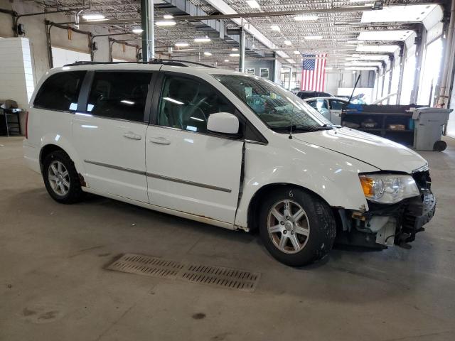 2A4RR5D12AR136354 - 2010 CHRYSLER TOWN & COU TOURING WHITE photo 4