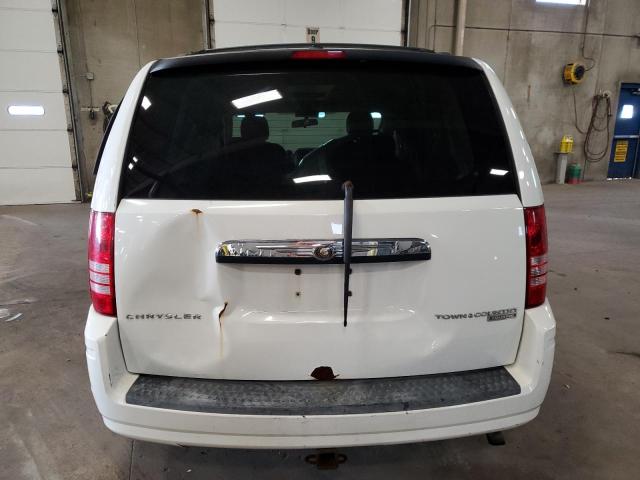2A4RR5D12AR136354 - 2010 CHRYSLER TOWN & COU TOURING WHITE photo 6