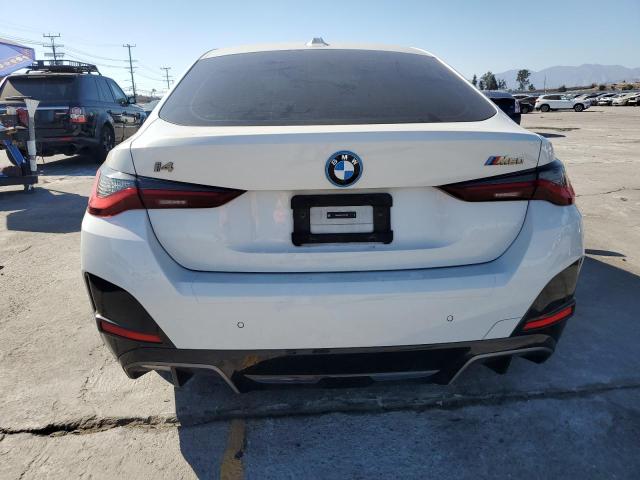 WBY33AW03RFS37964 - 2024 BMW I4 M50 WHITE photo 6