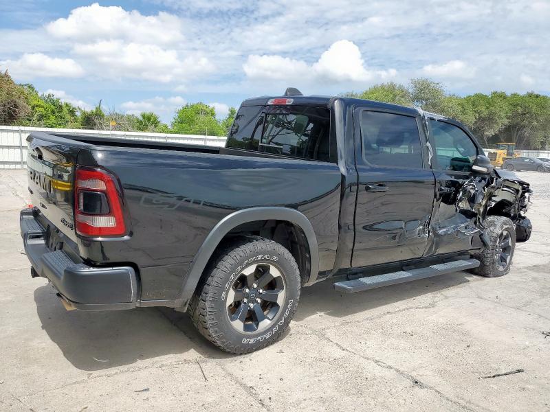 1C6SRFLT4NN146006 - 2022 RAM 1500 REBEL 黑色 照片 3