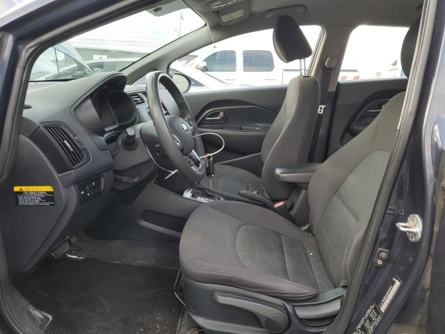 KNADM4A34D6135679 - 2013 KIA RIO LX GRAY photo 7