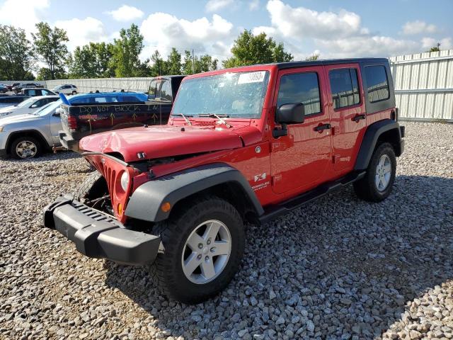 1J4GA39108L532572 - 2008 JEEP WRANGLER U X RED photo 1