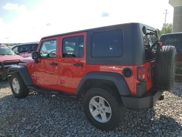 1J4GA39108L532572 - 2008 JEEP WRANGLER U X RED photo 2