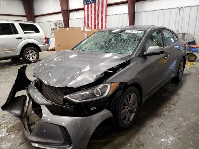 5NPD84LF2JH281644 - 2018 HYUNDAI ACCENT BAS SEL GRAY photo 2