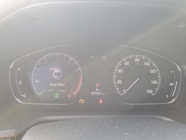 1HGCV1F34KA141352 - 2019 HONDA ACCORD SPORT თეთრი ფოტო 9