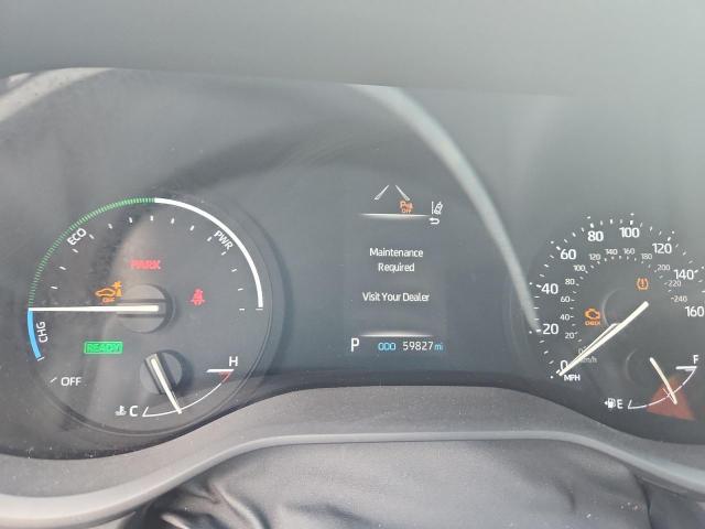 5TDYRKEC1NS132602 - 2022 TOYOTA SIENNA XLE WHITE photo 9