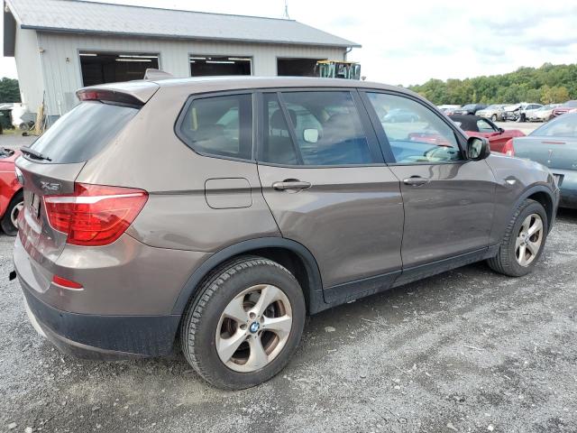 5UXWX5C50BL700739 - 2011 BMW X3 XDRIVE28I BROWN photo 3