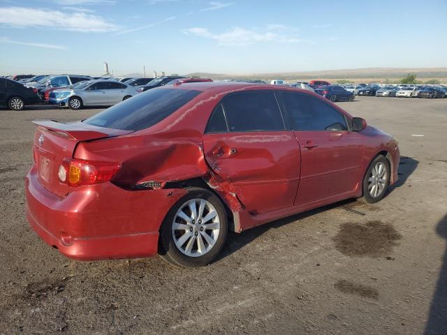 1NXBU4EE7AZ261589 - 2010 TOYOTA COROLLA BASE წითელი ფოტო 3