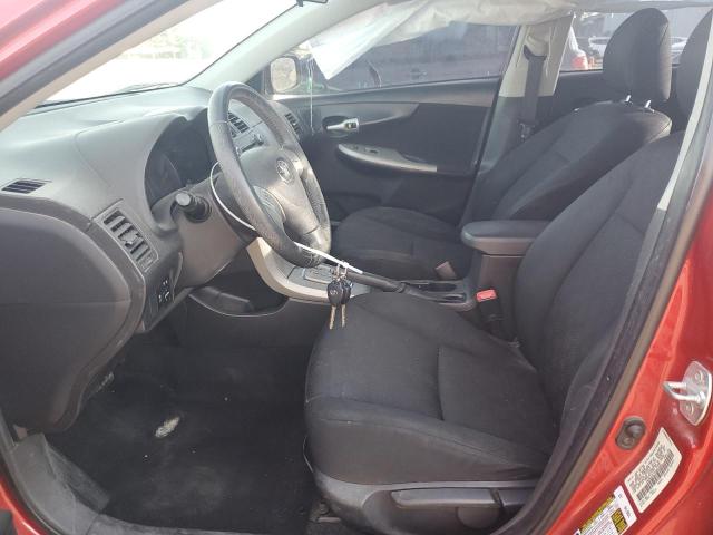 1NXBU4EE7AZ261589 - 2010 TOYOTA COROLLA BASE წითელი ფოტო 7