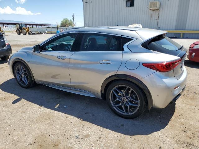 SJKCH5CP5HA019397 - 2017 INFINITI QX30 BASE SILVER photo 2