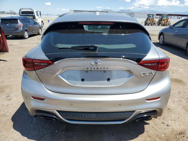 SJKCH5CP5HA019397 - 2017 INFINITI QX30 BASE SILVER photo 6
