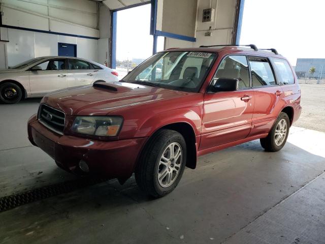 JF1SG69605H703160 - 2005 SUBARU FORESTER 2.5XT RED photo 1