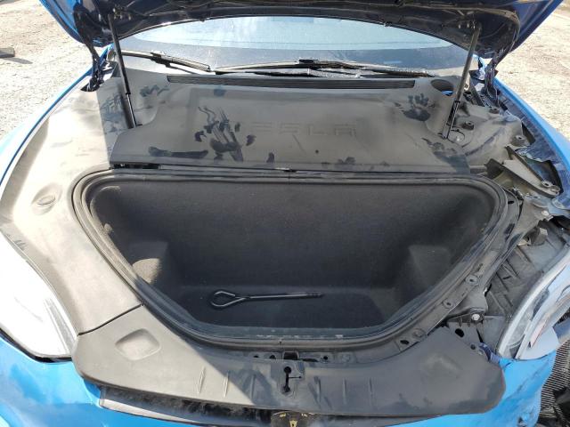 5YJSA1E47KF331329 - 2019 TESLA MODEL S Կապույտ լուսանկար 11